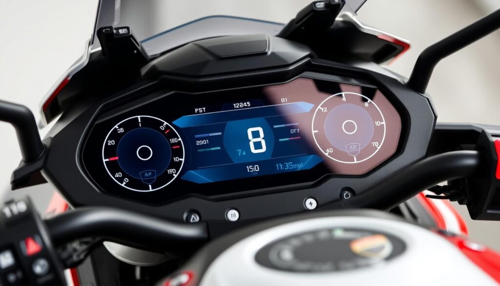 painel tft ducati multistrada v4 s