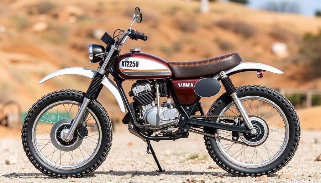 Yamaha XT250 2025 design clássico