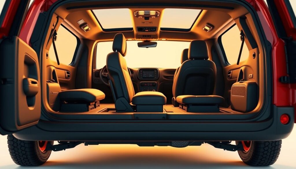 dimensões e espaço interno do Jeep Renegade Trailhawk