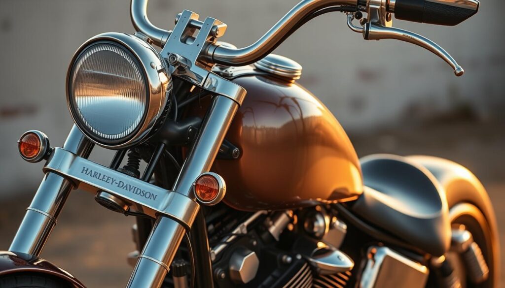 Detalhes da Harley-Davidson Personalizadas