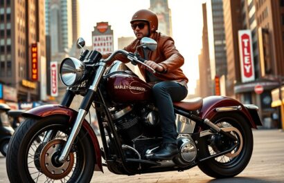 Harley-Davidson Personalizada Estilo dos Anos 50