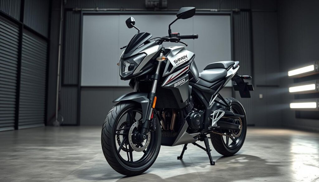 apresentação do modelo Shineray SHI 250