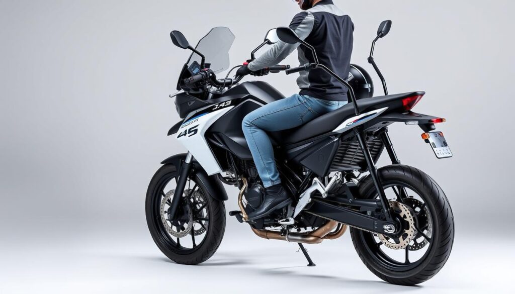 conforto moto Suzuki DR-Z4S