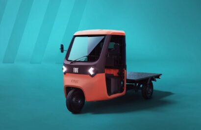 Conheça o Novo Fiat Tris: motocicleta elétrica de 3 rodas.