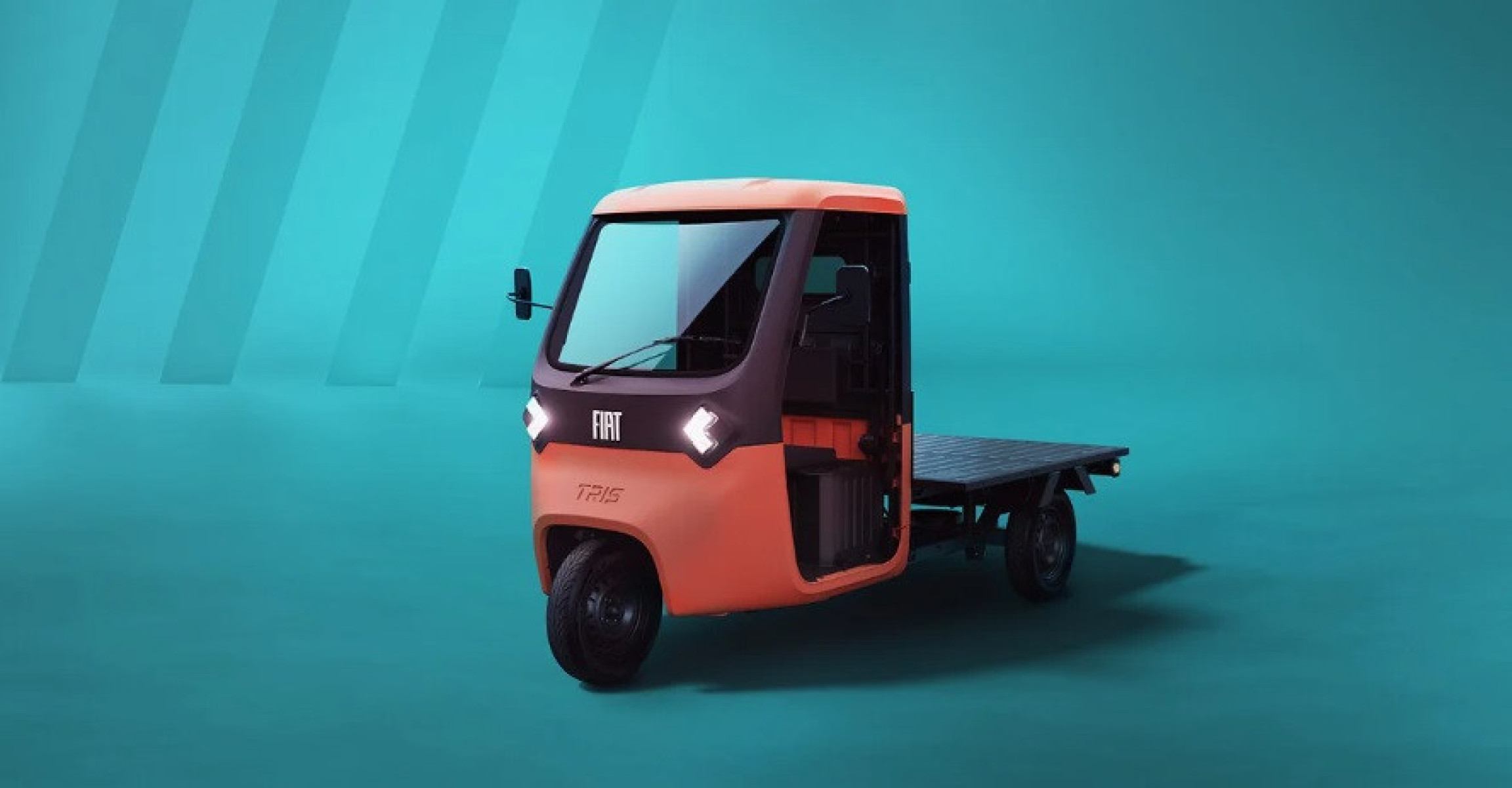 Conheça o Novo Fiat Tris: motocicleta elétrica de 3 rodas.