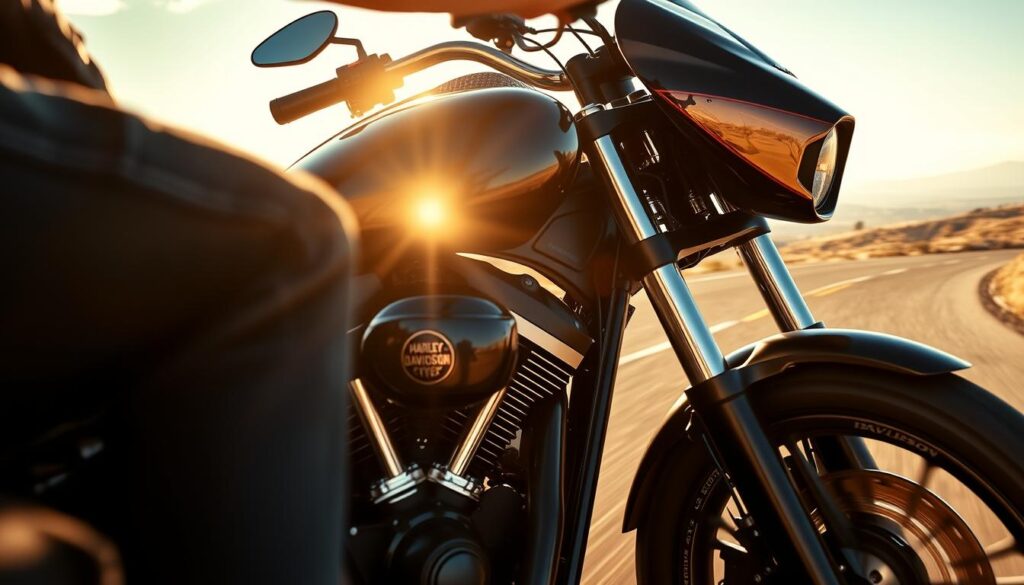 inovações em potência e desempenho da Harley-Davidson