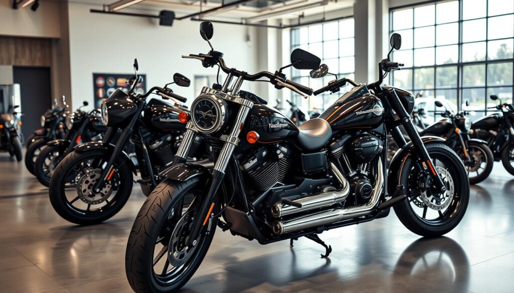 novas motocicletas da Harley-Davidson