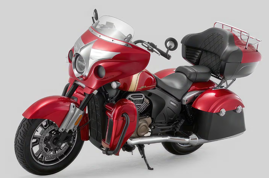 Conheça a SRV400 Tourer: A Custom Que Está Chamando Atenção.