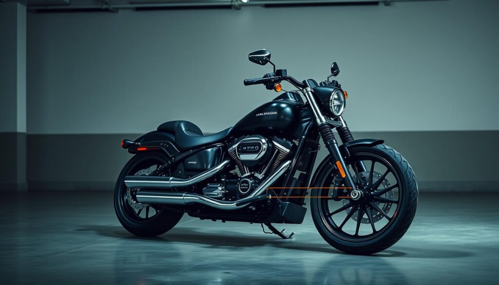 segurança tecnologia Harley-Davidson