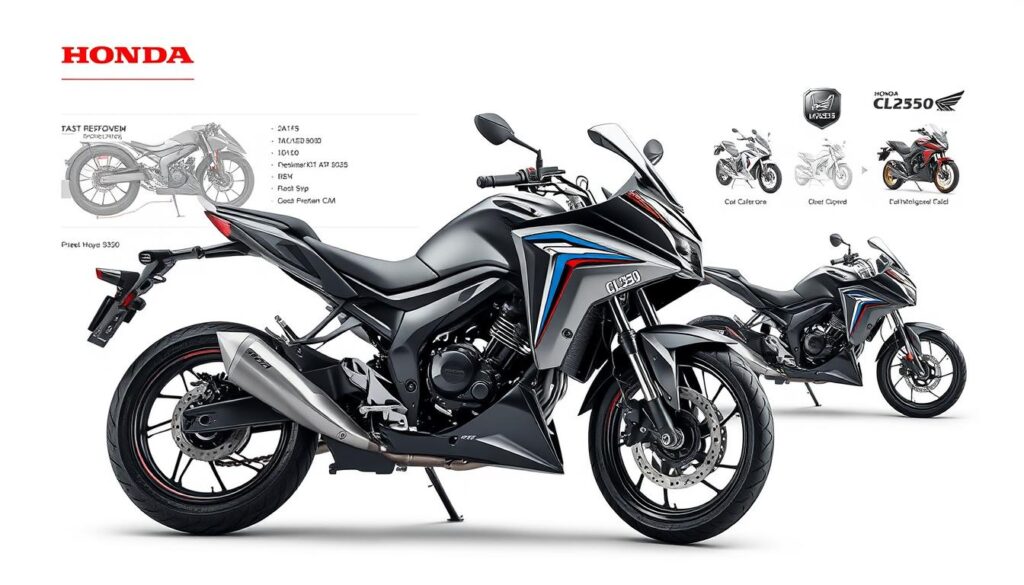 especificações técnicas da Honda CL250 2025