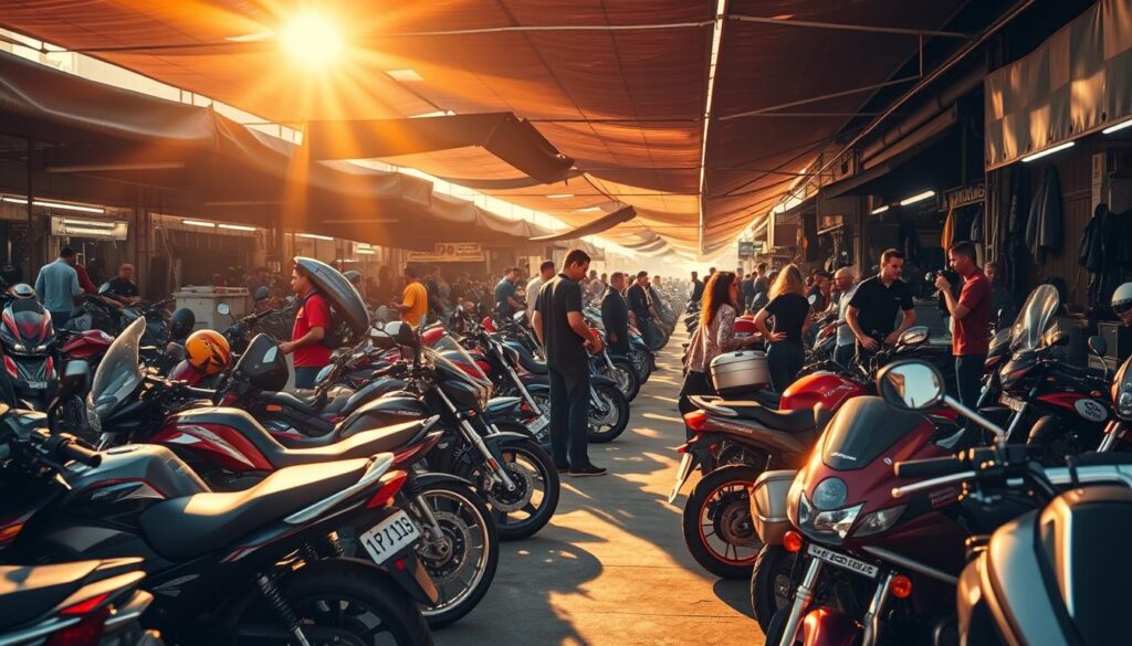 mercado de motocicletas