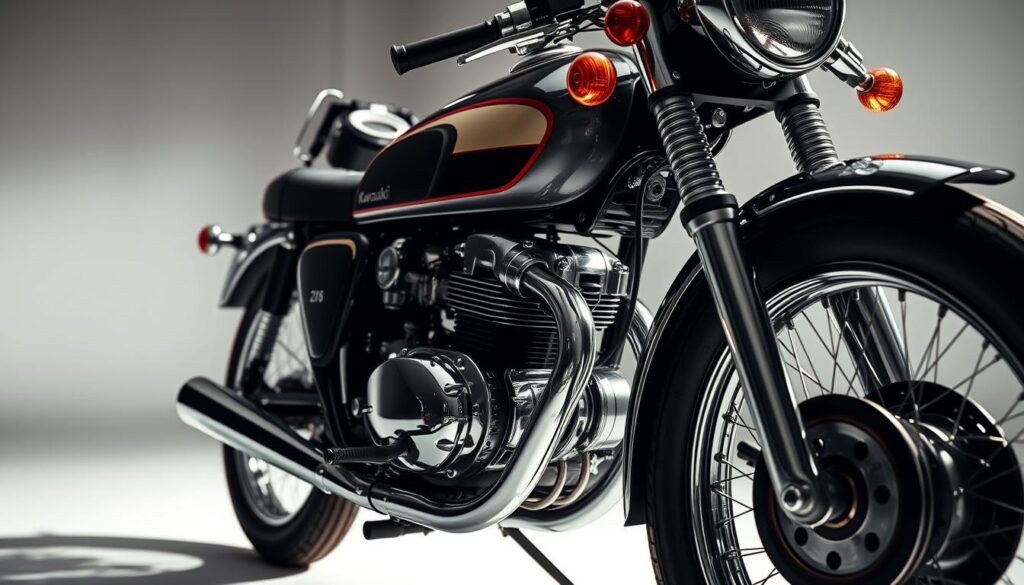 análise de moto clássica