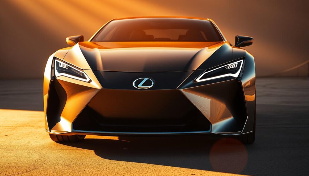 design exterior veículo elétrico premium