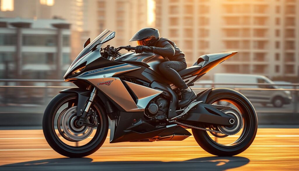 design inovador motos esportivas