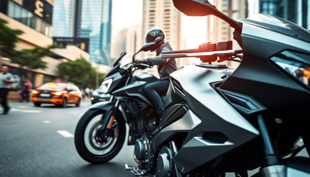motor e tecnologia moto urbana