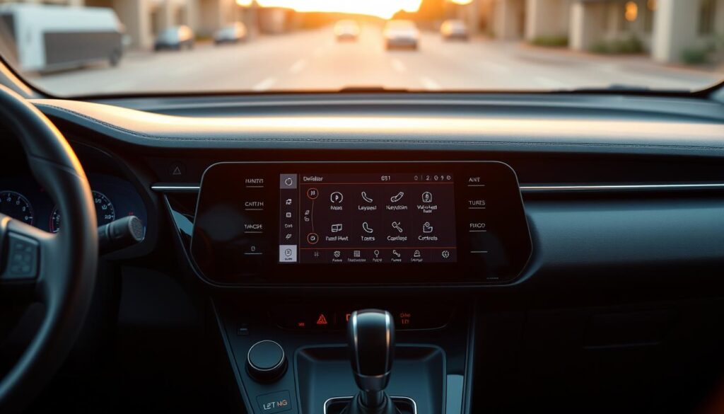 sistema de infotainment moderno
